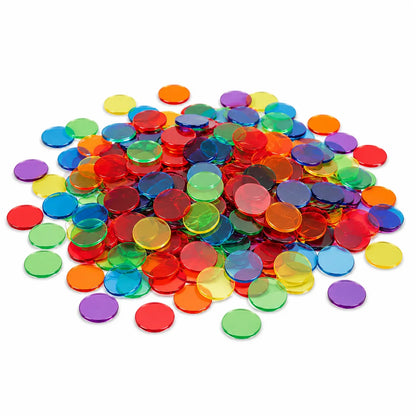 Transparent Counters Set of 250-Transparent Counters Set of 250