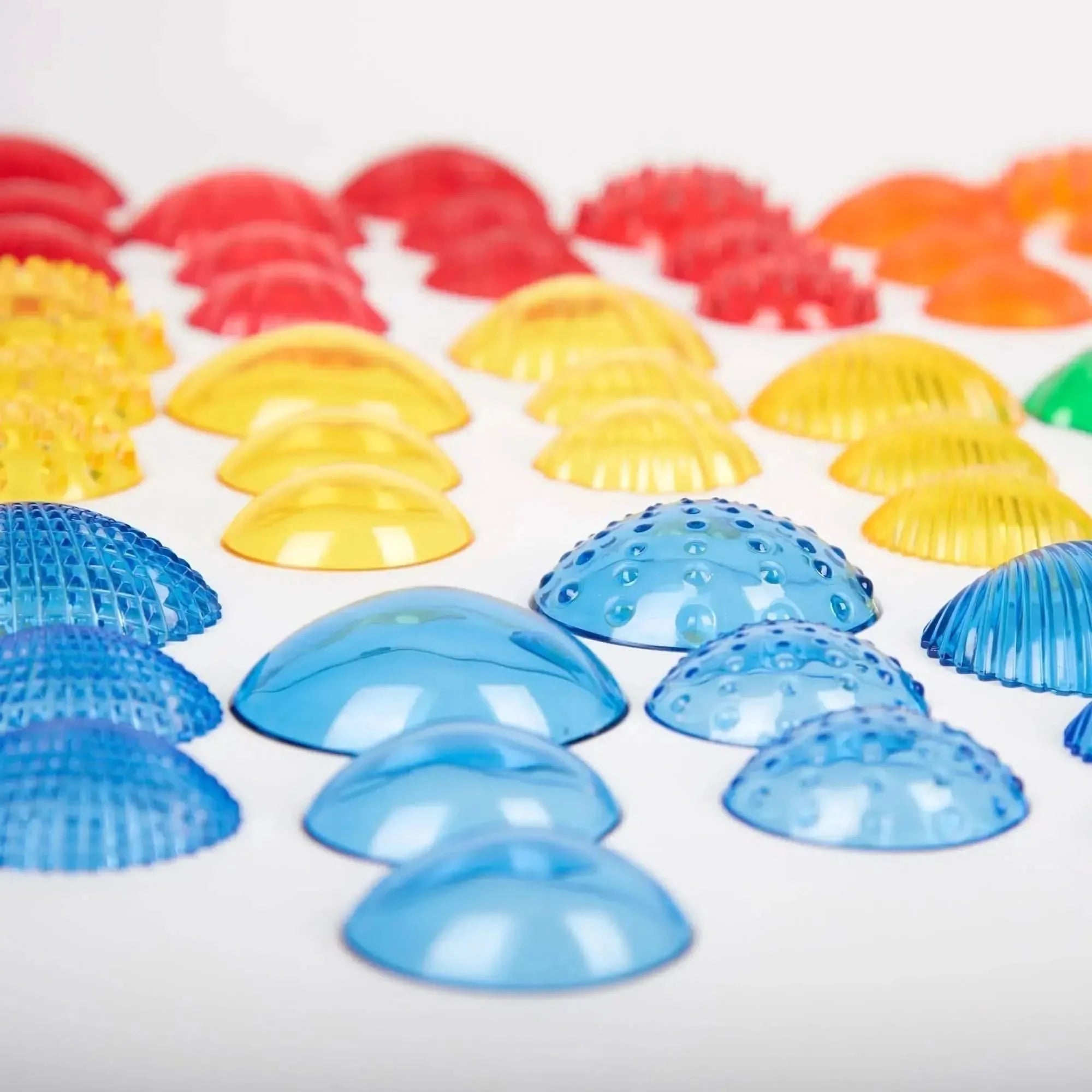 Transparent Tactile Shells - Pk108-Transparent Tactile Shells - Pk108