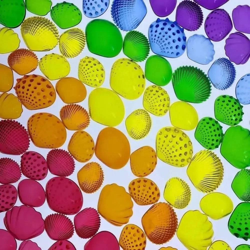 Transparent Tactile Shells - Pk108-Transparent Tactile Shells - Pk108
