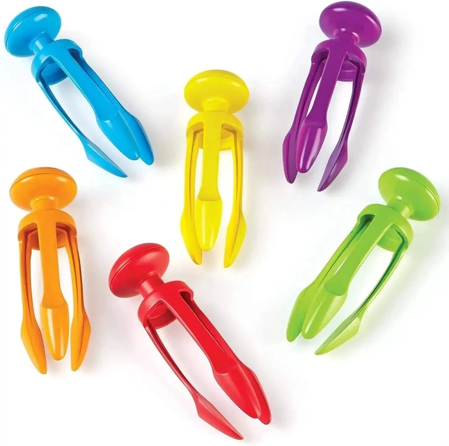 Tri-Grip Tongs Set of 6-Tri-Grip Tongs Set of 6