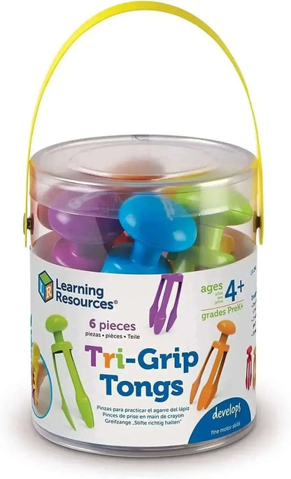 Tri-Grip Tongs Set of 6-Tri-Grip Tongs Set of 6