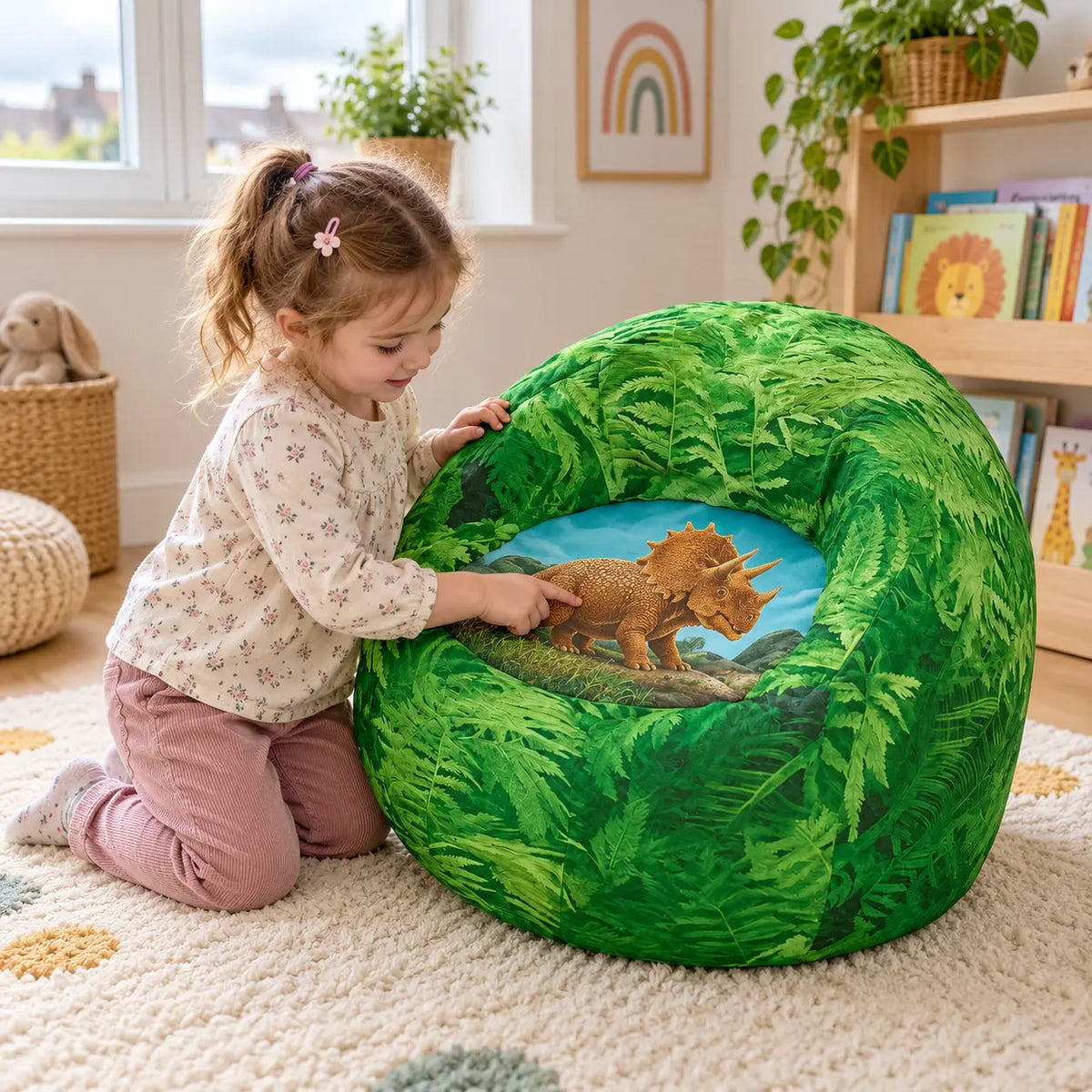 Triceratops Beany Chair lifestyle image 3