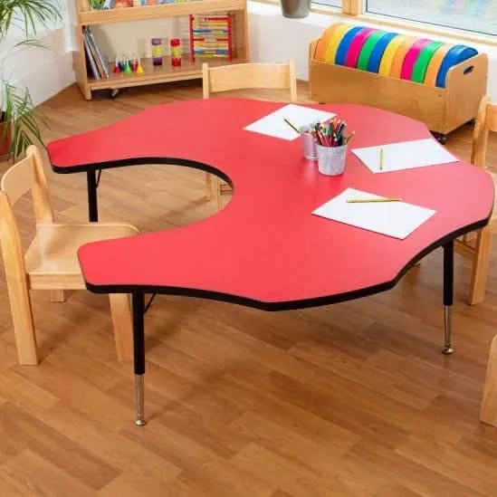 Tuf-Top Height Adjustable Teacher's Flower Table - Heavy Duty-Tuf-Top Height Adjustable Teacher's Flower Table - Heavy Duty