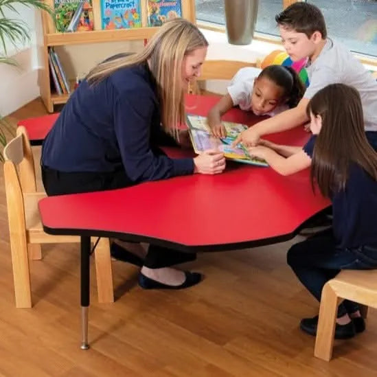 Tuf-Top Height Adjustable Teacher's Flower Table - Heavy Duty-Tuf-Top Height Adjustable Teacher's Flower Table - Heavy Duty