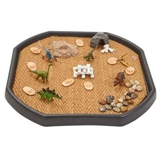 Tuff Tray Insert Coconut Texture-Tuff Tray Insert Coconut Texture