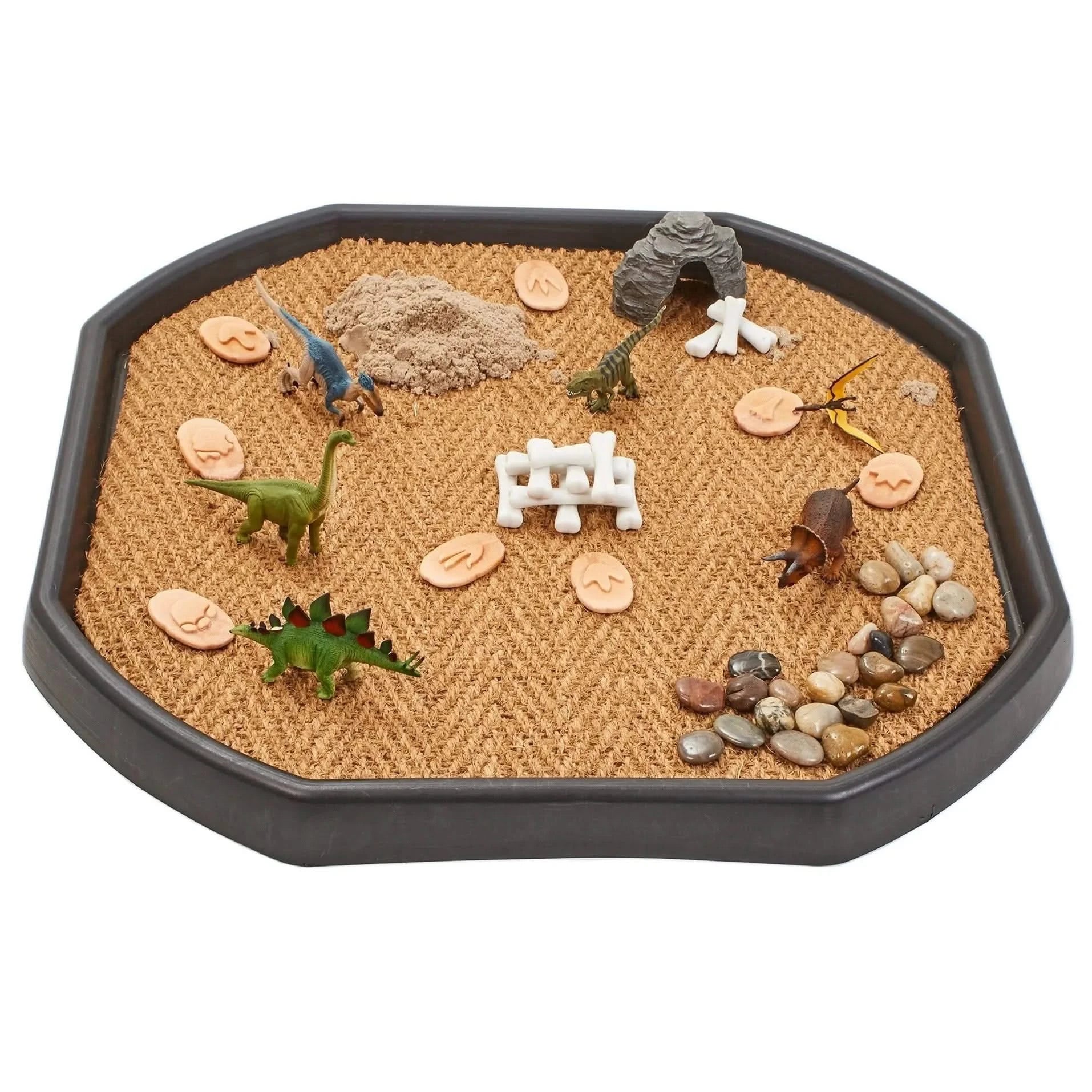 Tuff Tray Insert Coconut Texture-Tuff Tray Insert Coconut Texture