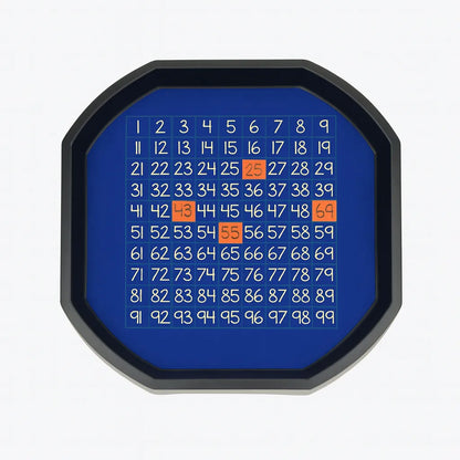 Tuff Tray Insert Double Sided Exploring Games & 1 - 100-Tuff Tray Insert Double Sided Exploring Games & 1 - 100