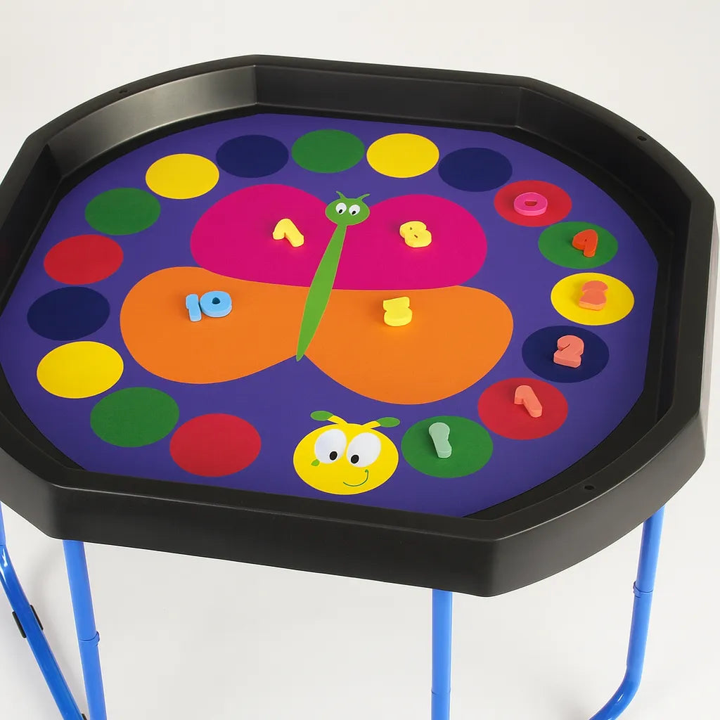Tuff Tray Insert Double Sided Exploring Maths and Symmetry-Tuff Tray Insert Double Sided Exploring Maths and Symmetry