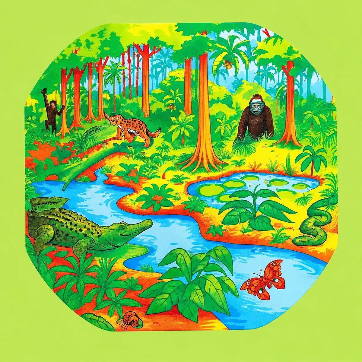 Tuff Tray Insert Jungle – product view 2