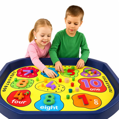 Tuff Tray Insert Number Mat – product view 1