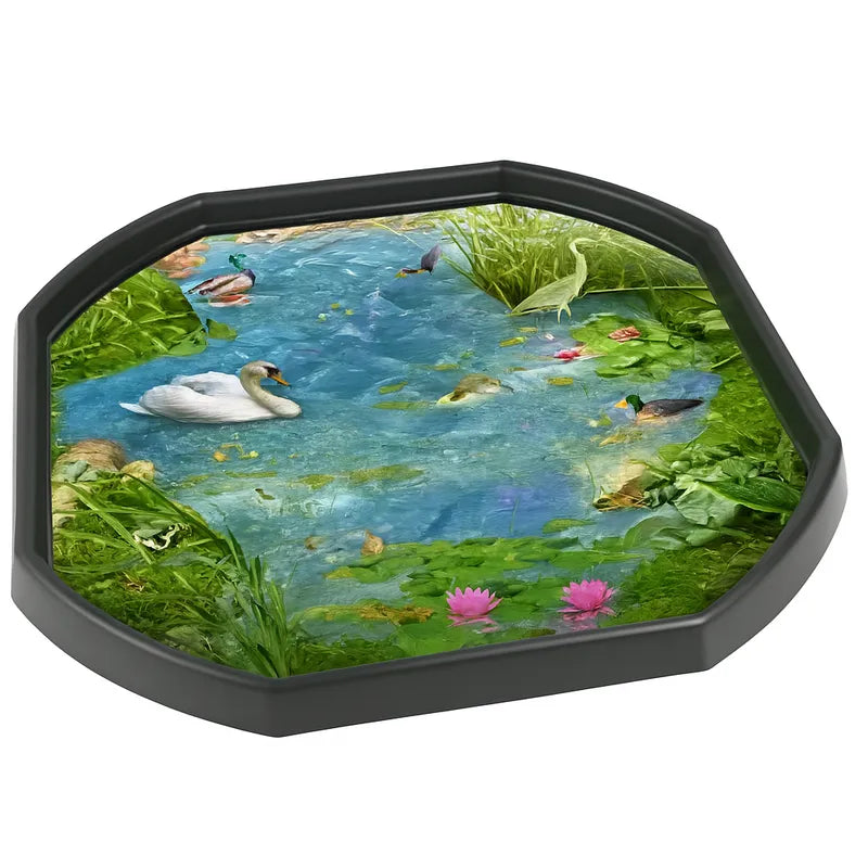 Tuff Tray Insert Pond Scene-Tuff Tray Insert Pond Scene