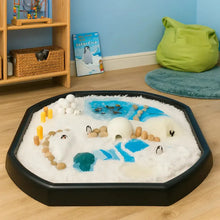 Tuff Tray Insert Snowy Fur-Tuff Tray Insert Snowy Fur