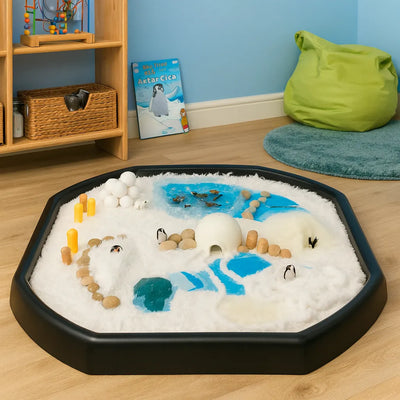 Tuff Tray Insert Snowy Fur-Tuff Tray Insert Snowy Fur