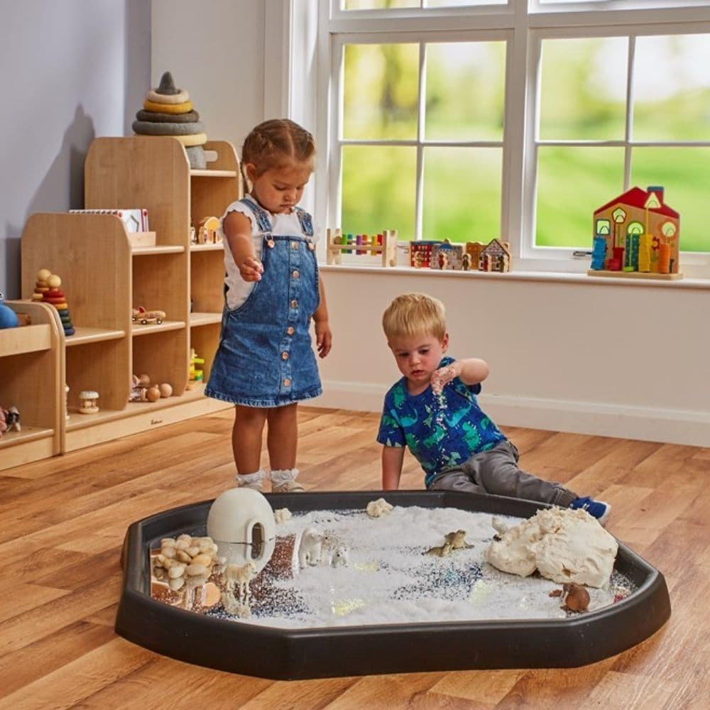 Tuff Tray Mirror, This scratch resistant Tuff tray mirror insert can be easily added to the Tuff Tray to create a world of sensory play. The Tuff Tray mirror is easy to remove for cleaning and storage between uses. The Tuff spot tray is durable yet light weight so its easy to store your Tuff tray mirror away when not in use. The Tuff spot tray mirror offers superb value for money This removable Tuff Tray mirror adds a new dimension to play with the Tuff spot Tray. Add different resources to explore reflecti