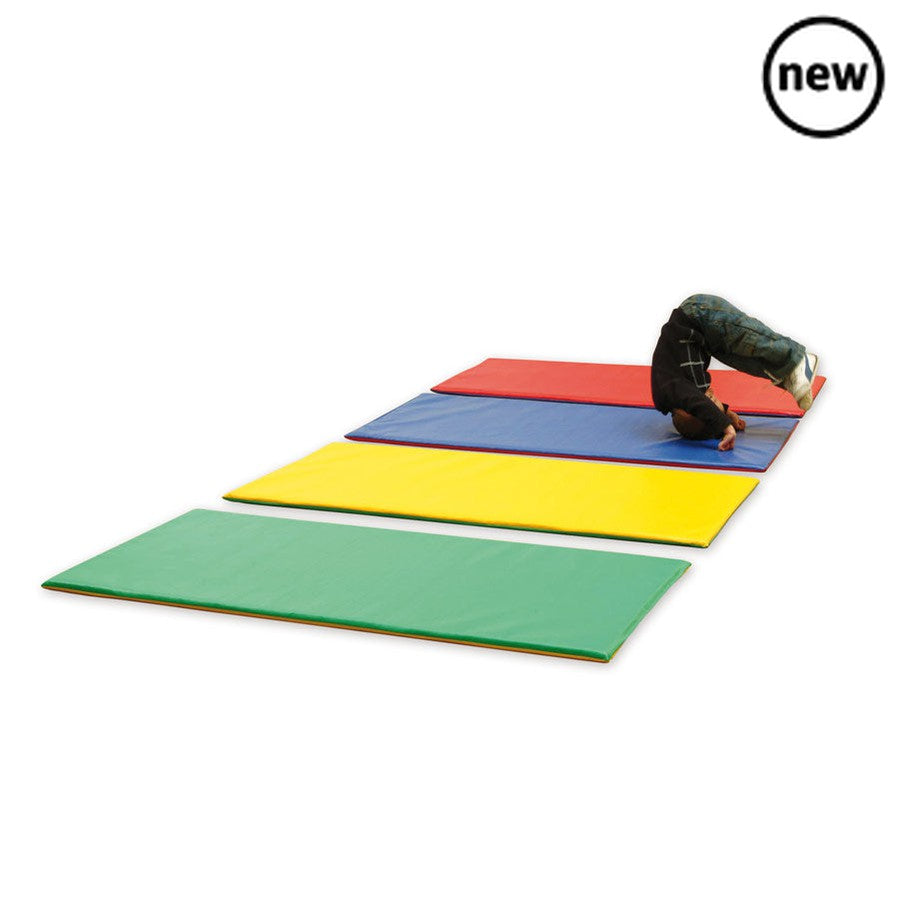 Tumble Mat Individual, Introducing Tumble Mats, the ultimate tool to boost confidence and physical development in children! Crafted with utmost care, these mats are designed to provide a safe and supportive environment for children to explore new challenges without the fear of failure.Made from premium quality foam, our Tumble Mats offer unparalleled softness, ensuring a comfortable and cushioned experience. The plush foam serves as a reassuring foundation, inspiring children to venture into new activities,
