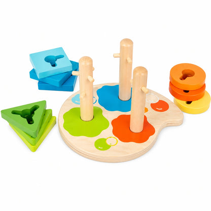 Turn And Sort Shape Sorting Toy-Turn And Sort Shape Sorting Toy