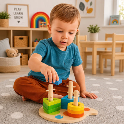 Turn And Sort Shape Sorting Toy-Turn And Sort Shape Sorting Toy
