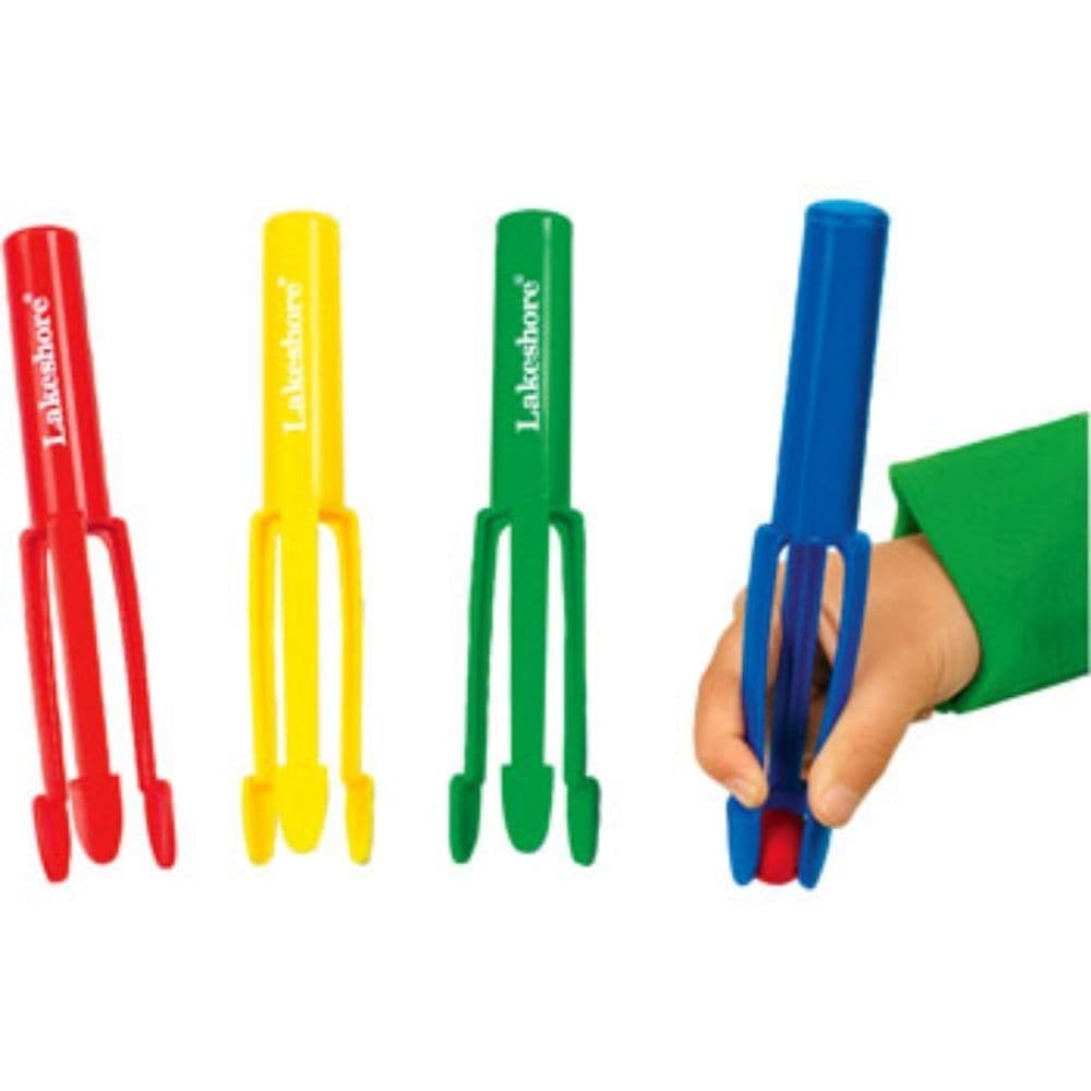Tweezer Tongs Colour Sorting Set, Help children develop fine motor control, sorting skills, and eye-hand coordination with our engaging Tweezer Tongs Colour Sorting Set! This educational kit is designed to provide a fun and interactive way for kids to build essential skills while having a great time. Key Components of the Tweezer Tongs Colour Sorting Set: Tweezer Tongs: The set includes one pair of blue 6" tweezer tongs designed to be gripped just like a pencil. This pencil-like grip helps children practice