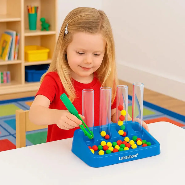 Tweezer Tongs Colour Sorting Set-Tweezer Tongs Colour Sorting Set