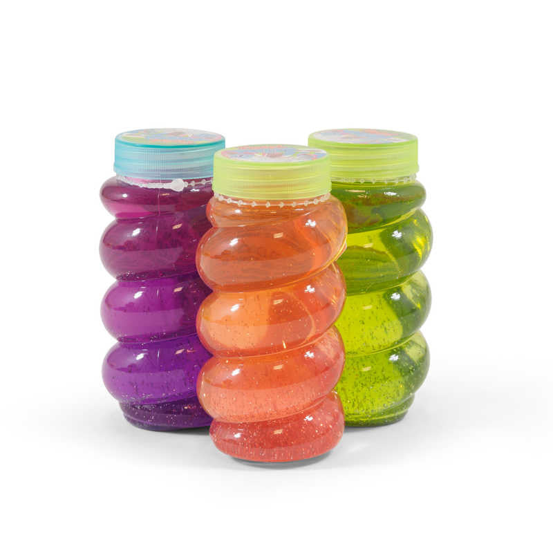 Twist Putty, Introducing our fascinating Brightly Coloured Translucent Putty, the ultimate sensory experience that will captivate both young and old alike. Unscrew the lid on the distinctive twisted bottle, and be prepared to embark on a tactile journey like no other.With its vibrant assortment of translucent colours, this putty is visually stunning and instantly catches the eye. As you pour out the putty, you will feel its soft and pliable texture, ready to be moulded, shaped, and transformed into any form
