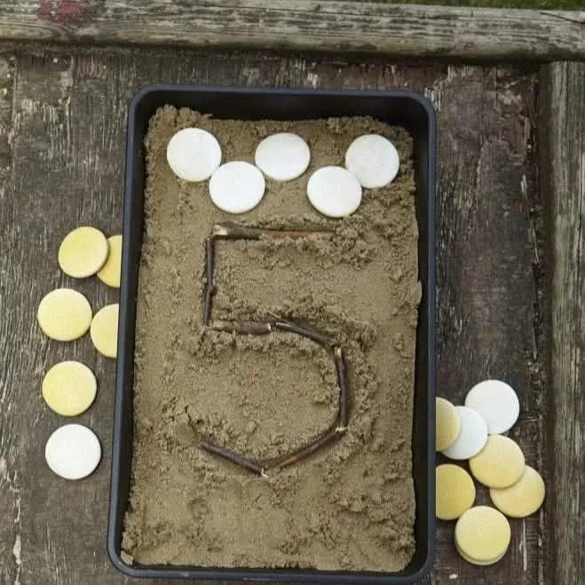 Two-Tone Counting Stones-Two-Tone Counting Stones