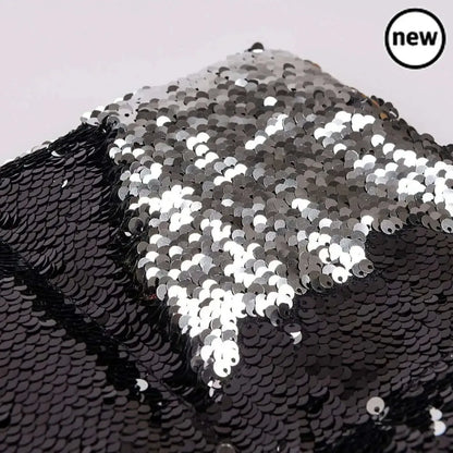 Two-Tone Sequin Weighted Lap Pillow-Two-Tone Sequin Weighted Lap Pillow