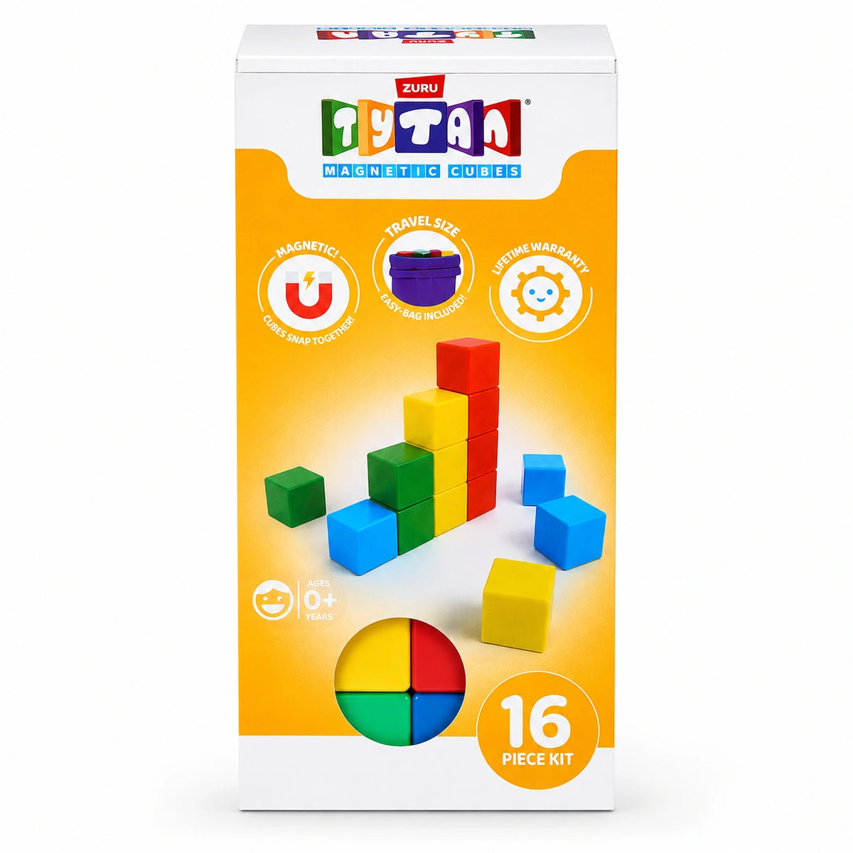 Tytan Magnetic Cubes 16 Piece Playset-Tytan Magnetic Cubes 16 Piece Playset