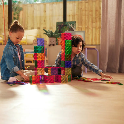 Tytan Magnetic Tiles 120 Piece Playset-Tytan Magnetic Tiles 120 Piece Playset
