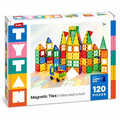 Tytan Magnetic Tiles 120 Piece Playset-Tytan Magnetic Tiles 120 Piece Playset