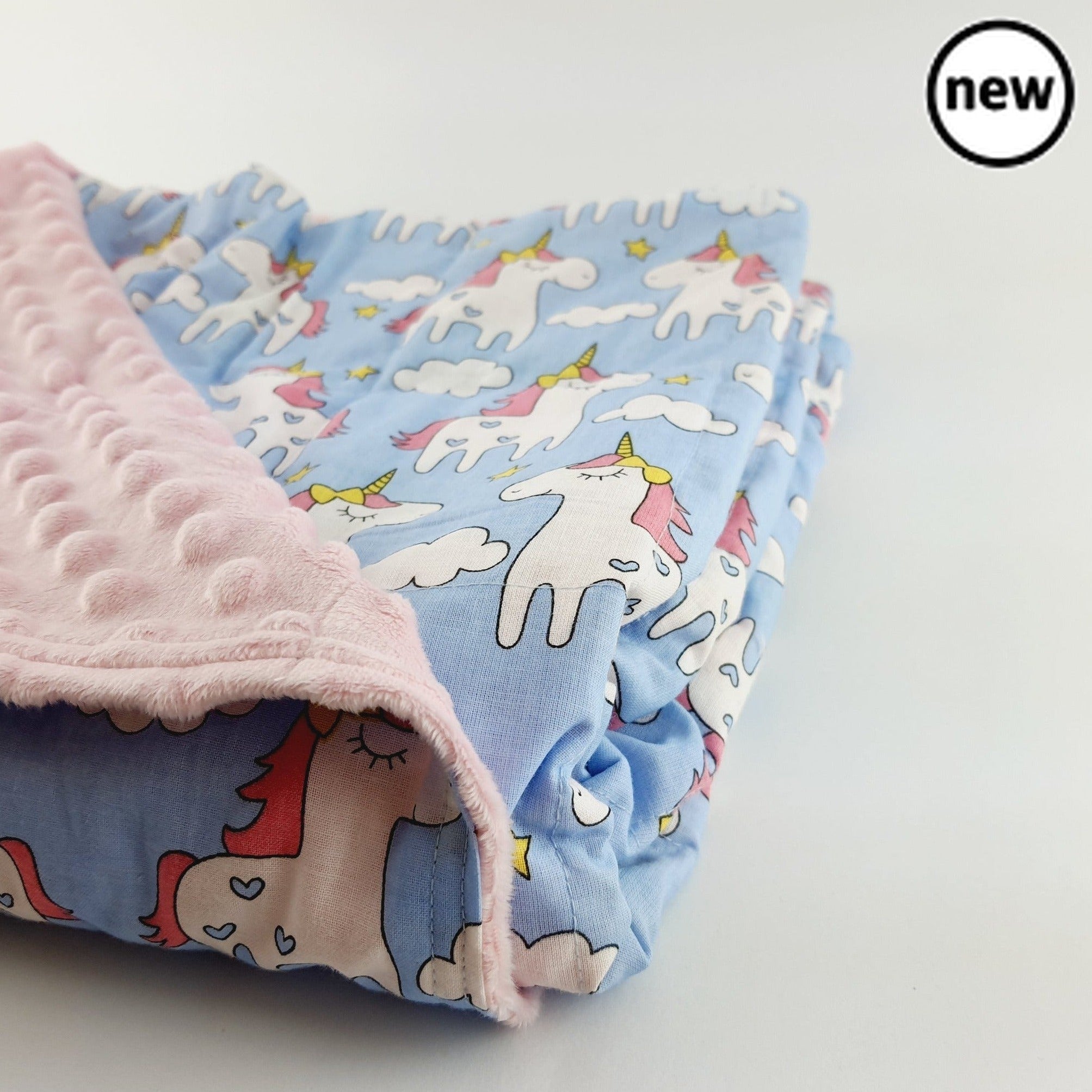 Unicorns Cotton Weighted Blanket, Introducing our Unicorns Cotton Weighted Blanket – a magical blend of comfort and individuality. Handmade from start to finish, this 100% unicorns cotton weighted blanket offers a personalized touch to meet your unique preferences. With customizable options for size, weight, filling, and backing fabric, it's your very own creation designed for all age groups. Key Features: Handmade Excellence: Immerse yourself in the enchanting world of unicorns with our entirely handmade w