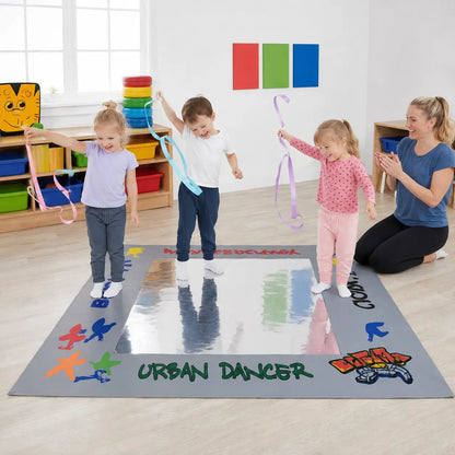 Urban Dance Mat Deluxe rhythm ribbon dance with an educator