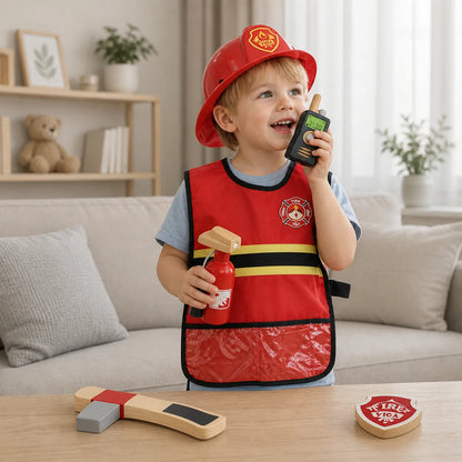 Viga Toys® Firefighter Role Play Set-Viga Toys® Firefighter Role Play Set
