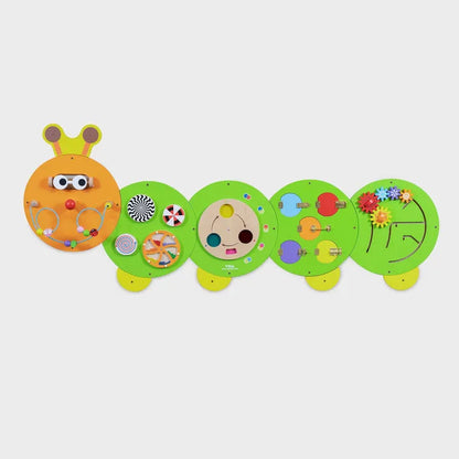 Viga Toys Wall Activity Caterpillar-Viga Toys Wall Activity Caterpillar