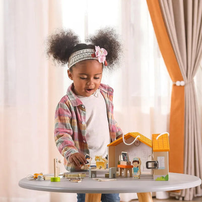 Viga Toys Wooden Pet Hospital Playset-Viga Toys Wooden Pet Hospital Playset