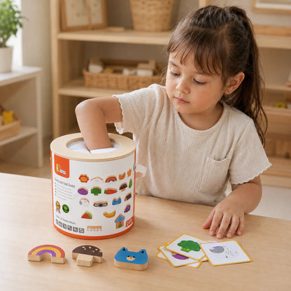 Viga Toys Wooden Touch and Find Game-Viga Toys Wooden Touch and Find Game