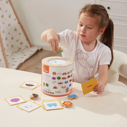 Viga Toys Wooden Touch and Find Game-Viga Toys Wooden Touch and Find Game