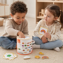 Viga Toys Wooden Touch and Find Game-Viga Toys Wooden Touch and Find Game