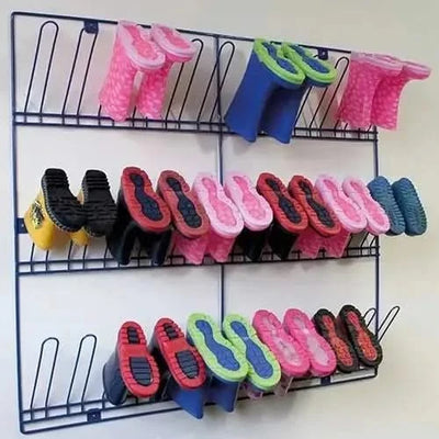 Wall Mountable Wellie Rack-Wall Mountable Wellie Rack