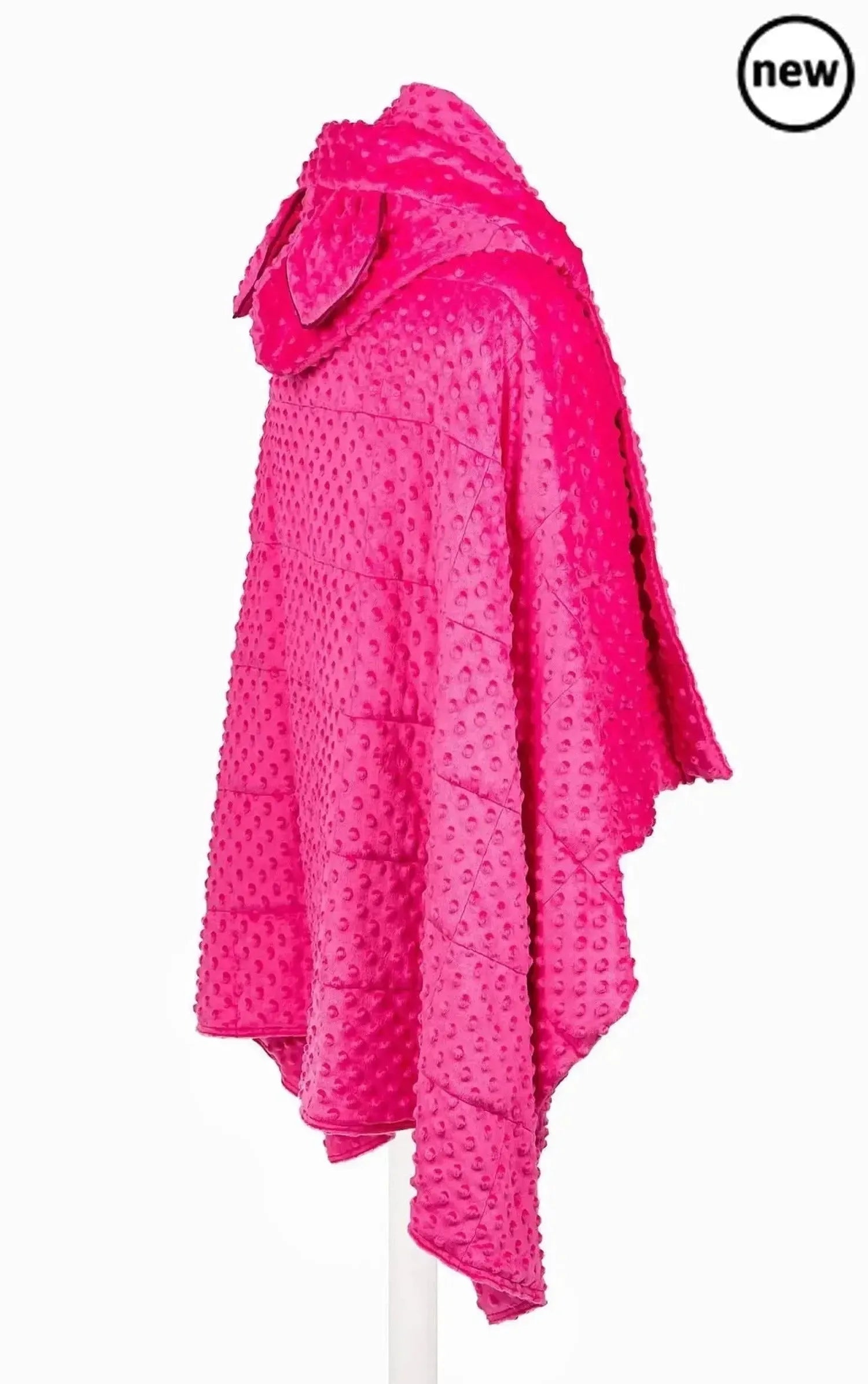 Weighted Blanket Hoodie – Minky Plush Hooded Wrap-Weighted Blanket Hoodie – Minky Plush Hooded Wrap