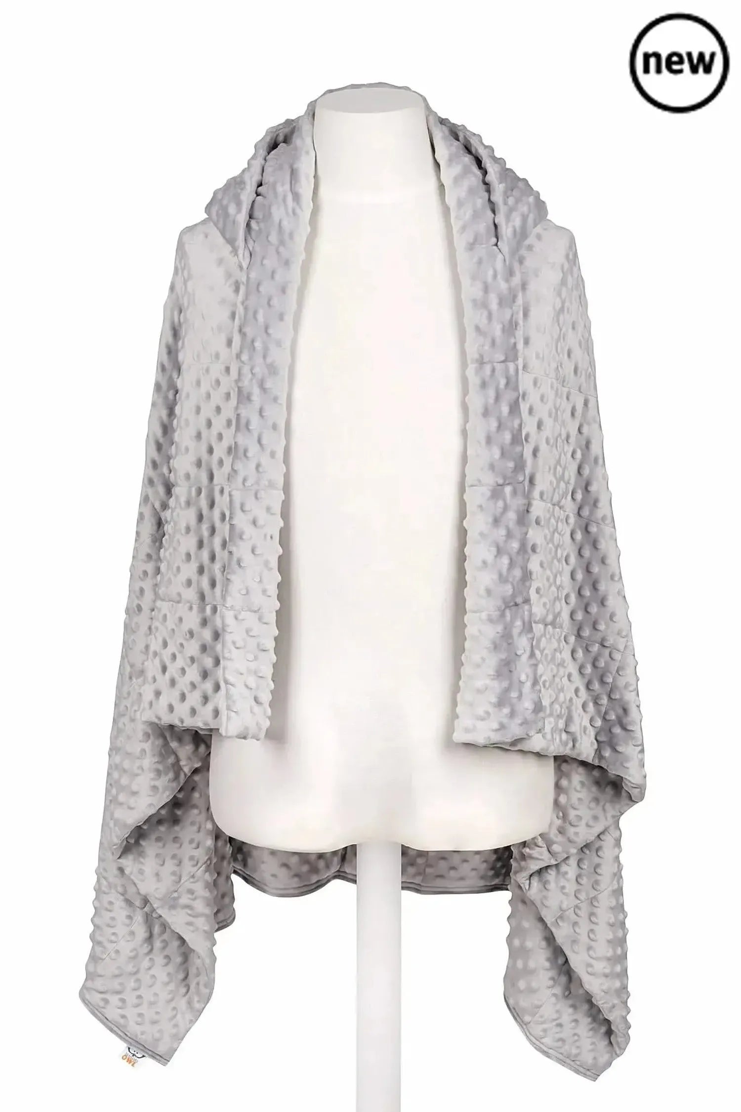 Weighted Blanket Hoodie – Minky Plush Hooded Wrap-Weighted Blanket Hoodie – Minky Plush Hooded Wrap