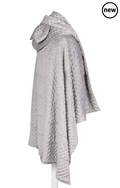 Weighted Blanket Hoodie – Minky Plush Hooded Wrap-Weighted Blanket Hoodie – Minky Plush Hooded Wrap