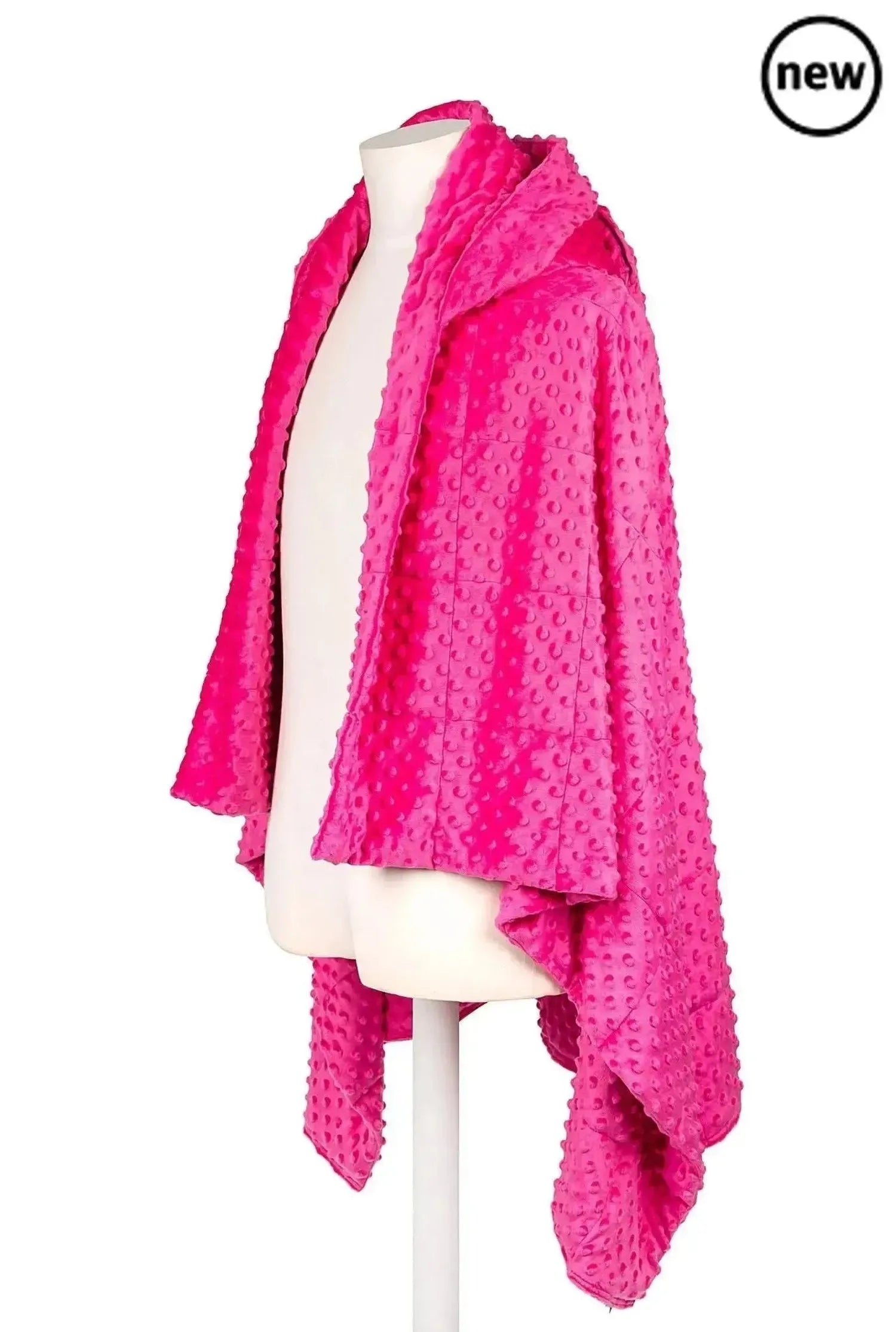 Weighted Blanket Hoodie – Minky Plush Hooded Wrap-Weighted Blanket Hoodie – Minky Plush Hooded Wrap