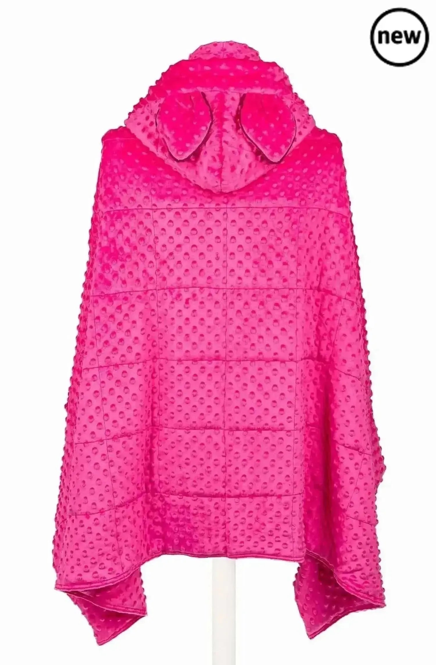 Weighted Blanket Hoodie – Minky Plush Hooded Wrap-Weighted Blanket Hoodie – Minky Plush Hooded Wrap