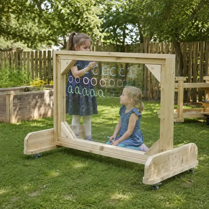 Wheely Painting Window outdoor nursery lifestyle scene 5