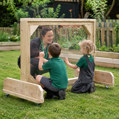 Wheely Painting Window outdoor nursery lifestyle scene 7