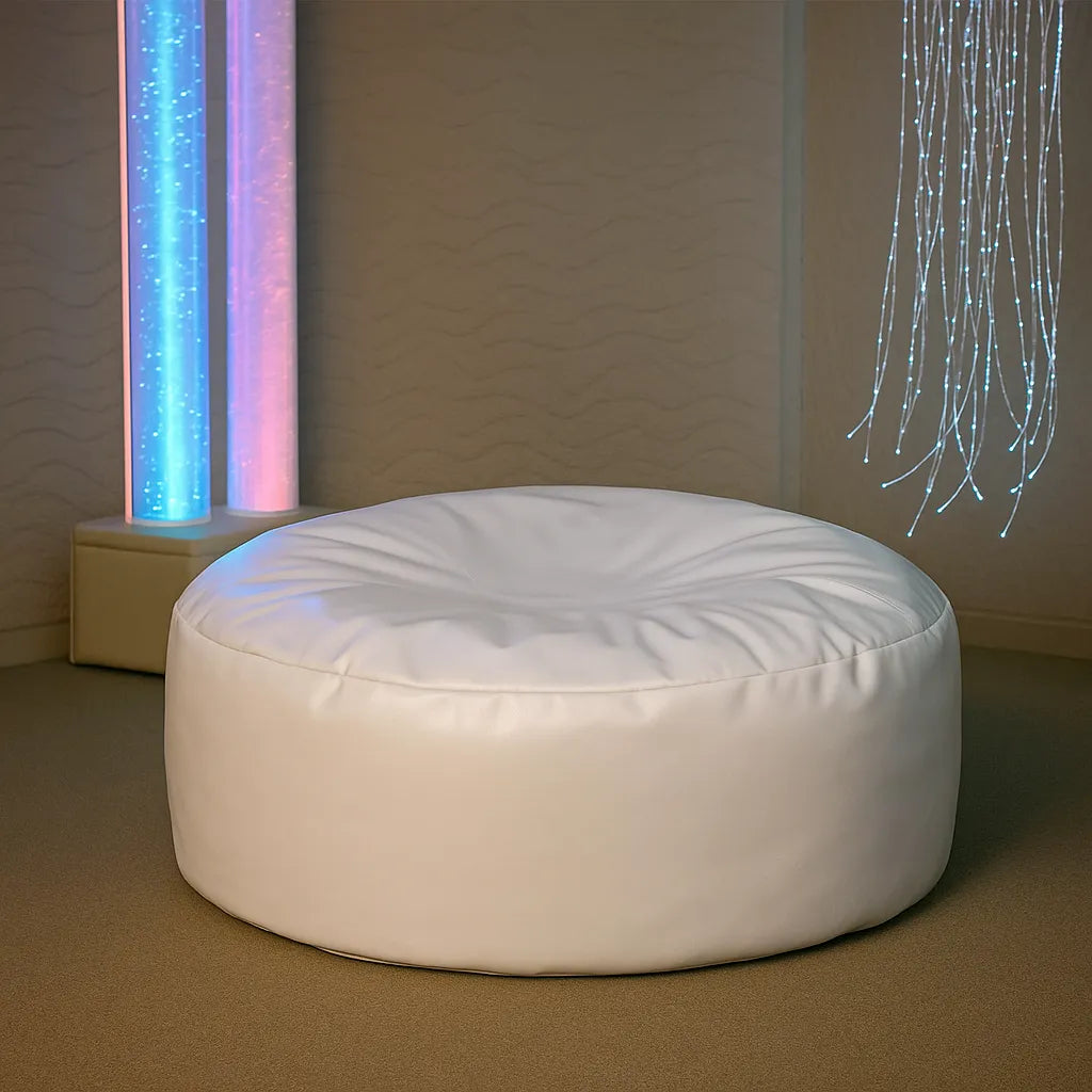 White UV Reflective Beanbag-White UV Reflective Beanbag