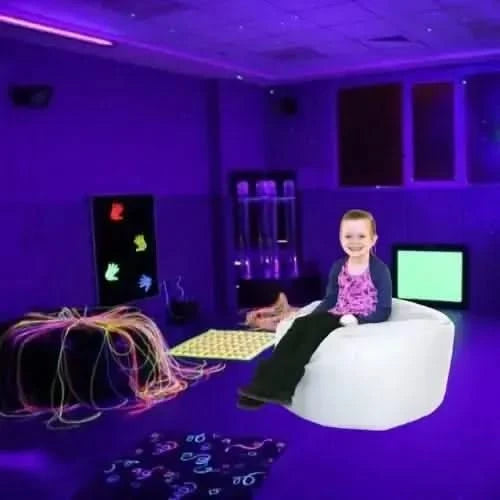 White UV Reflective Beanbag-White UV Reflective Beanbag