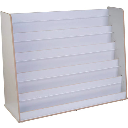 Wide Free Standing Book Display Unit-Wide Free Standing Book Display Unit