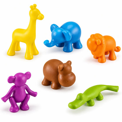 Wild About Animals Jungle Counters Set of 72-Wild About Animals Jungle Counters Set of 72