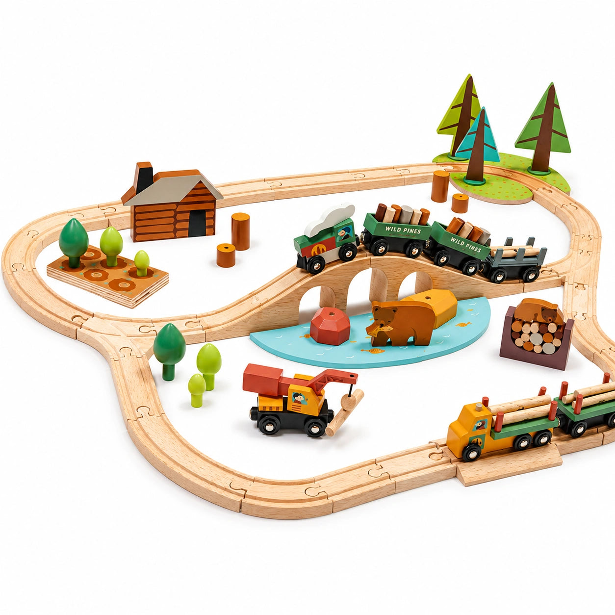 Wild Pines Train Set-Wild Pines Train Set